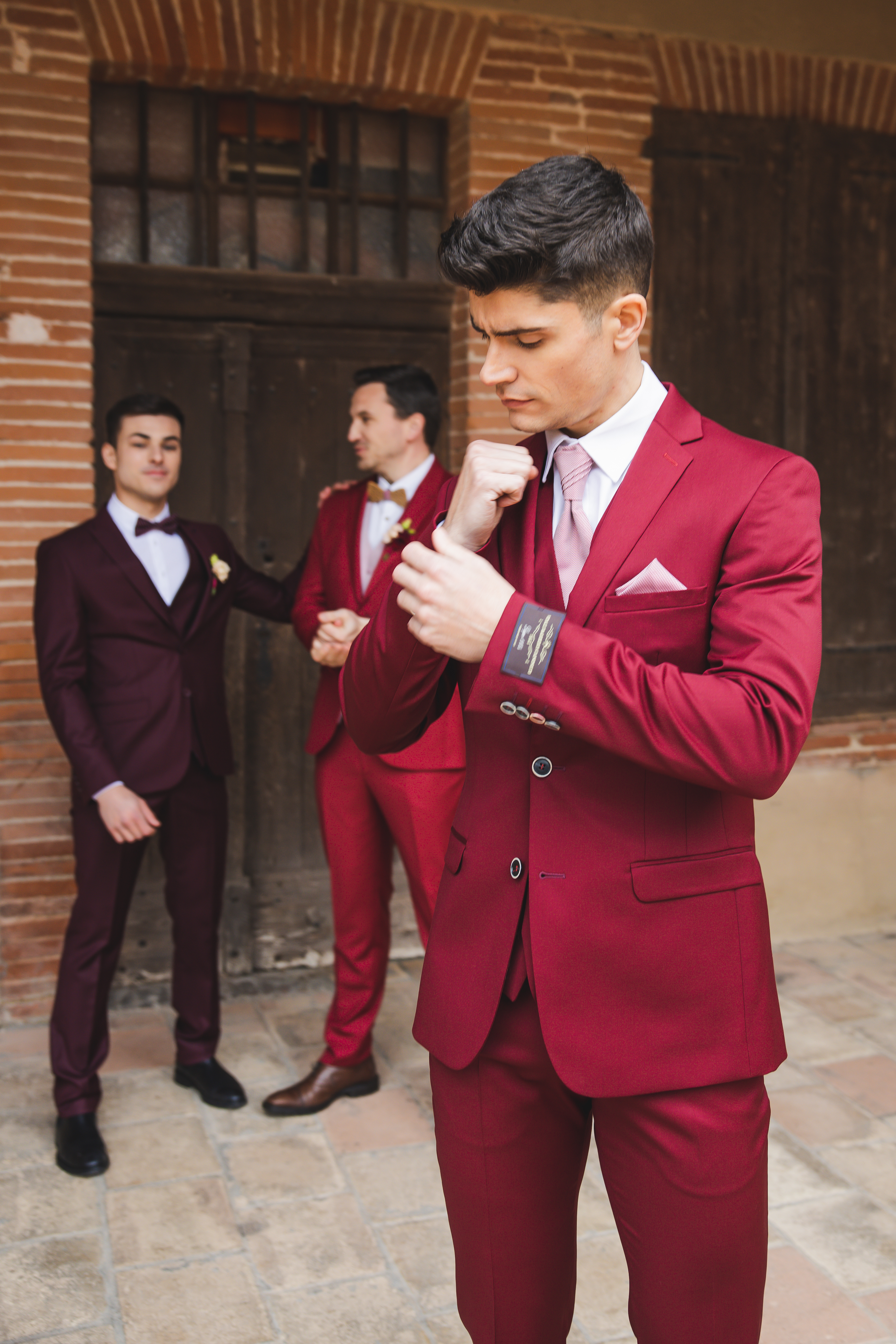 inspiration-mariage-color-block-burgundy