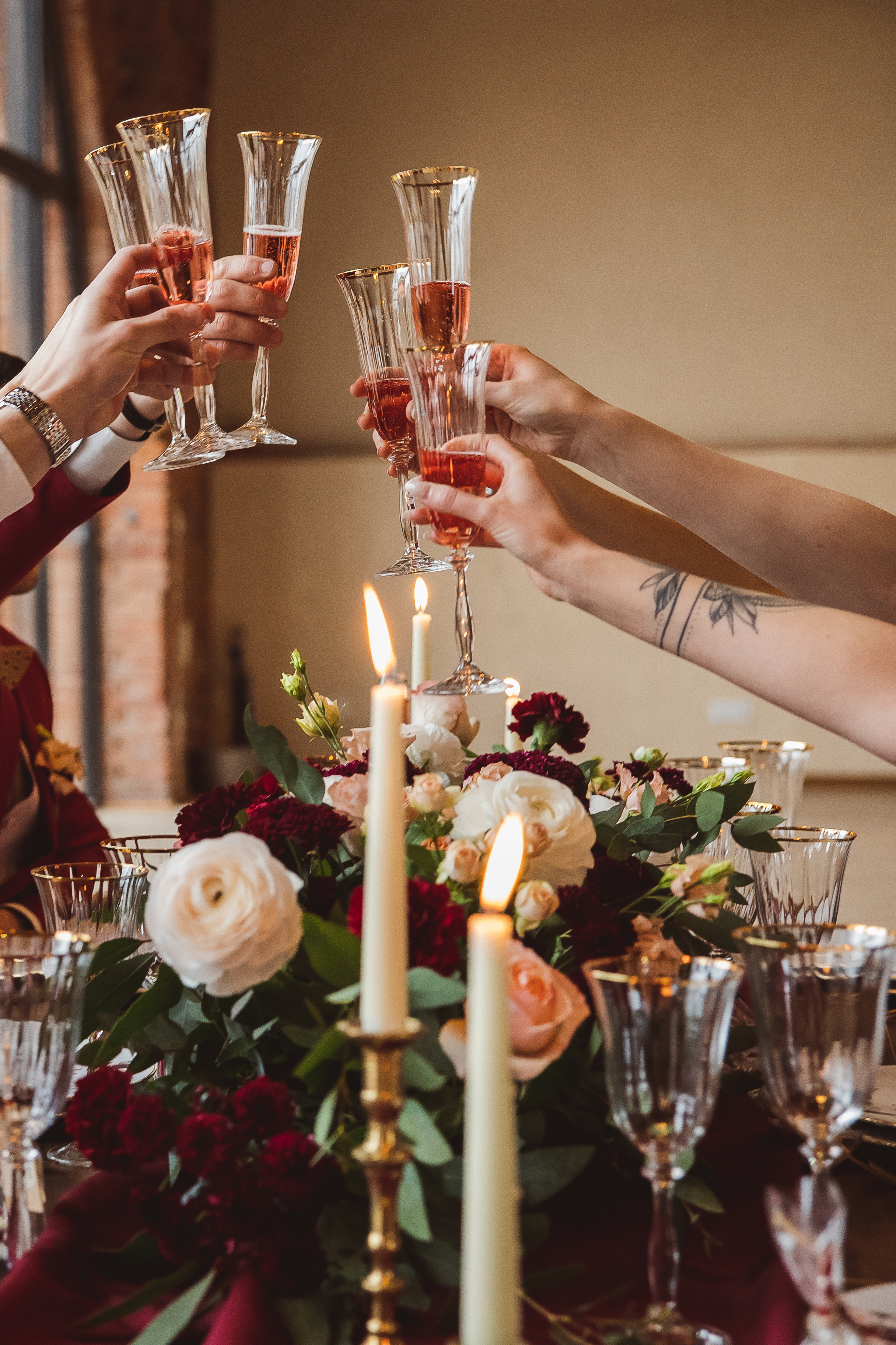 inspiration-mariage-color-block-burgundy