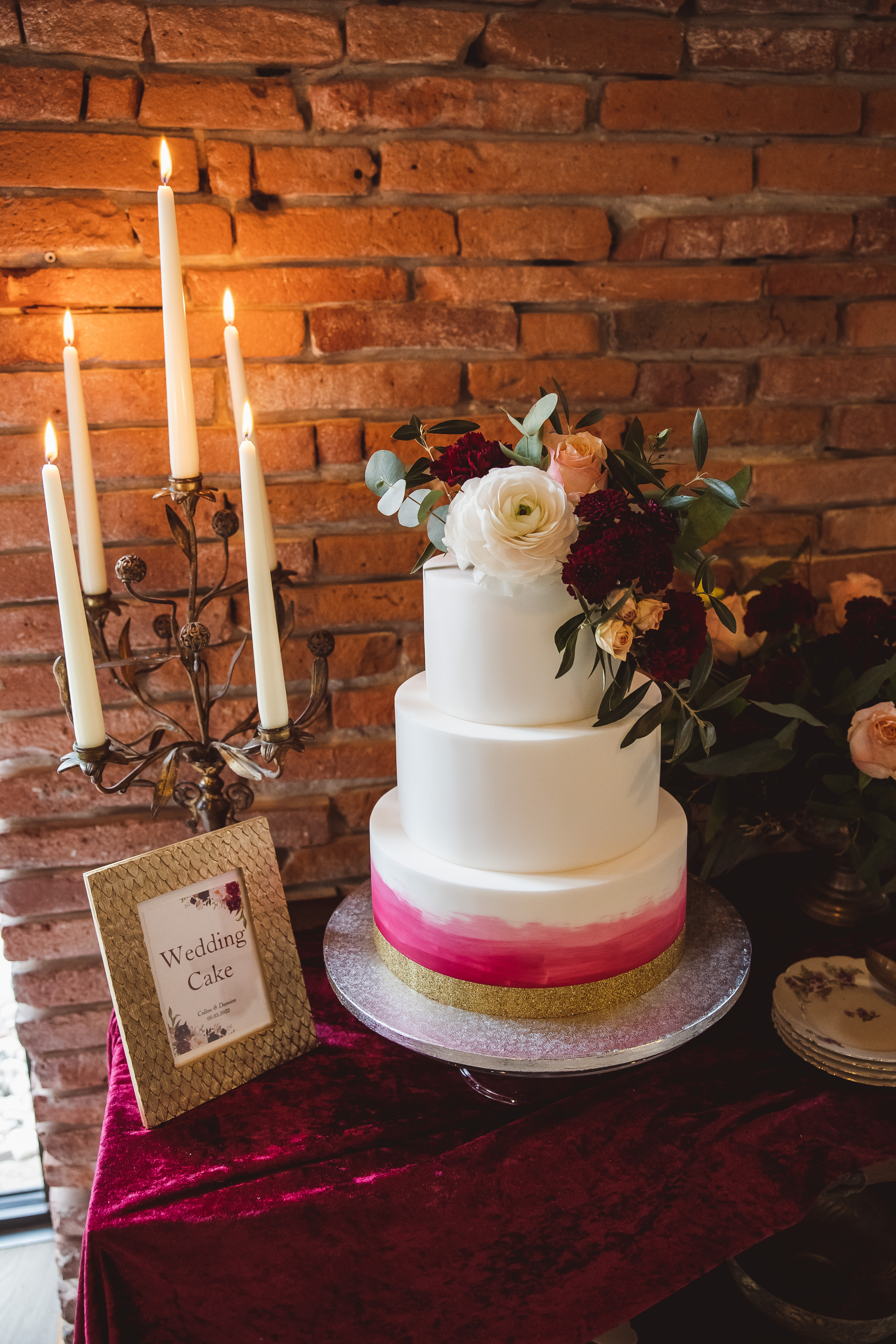 inspiration-mariage-color-block-burgundy